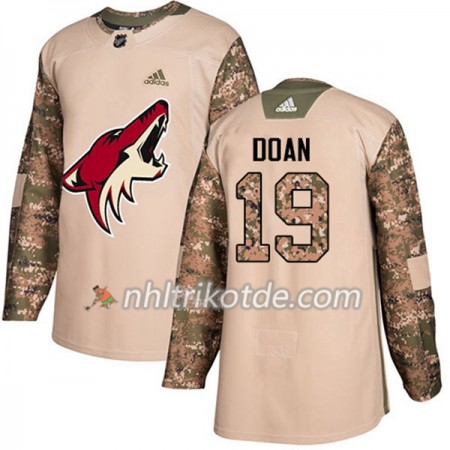 Arizona Coyotes Trikot Shane Doan 19 Adidas 2017-2018 Camo Veterans Day Practice Authentic - Herren